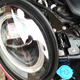 Engine vacuumed, cleaned and dressed, rubbers restores with Einszett Gummi Pflege Stift.